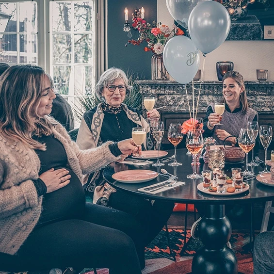 babyshower kasteel maurick