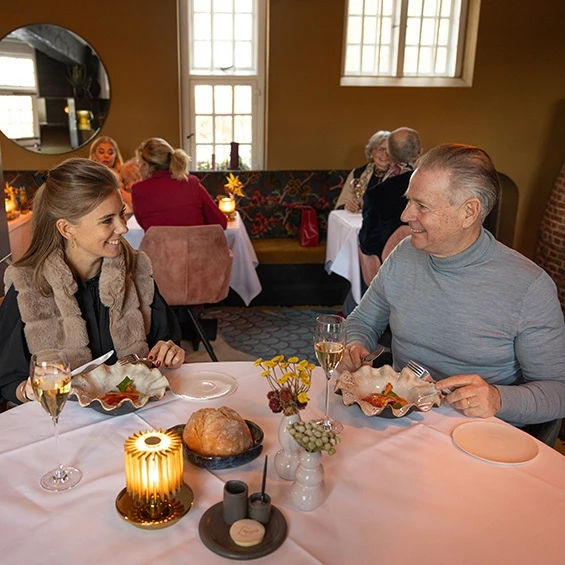 restaurant met professionele uitstraling en historie