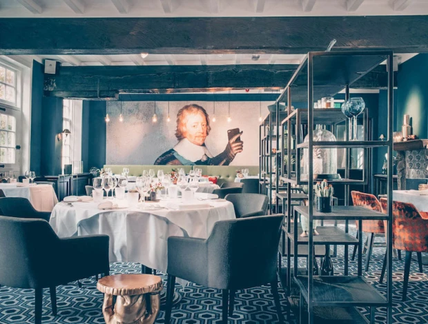 Restaurant Den Bosch Hendrik van Maurick interieur.