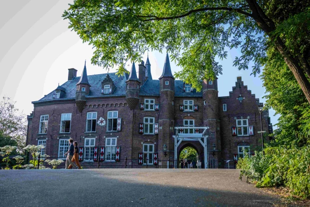 Blogs bij kasteel Maurick