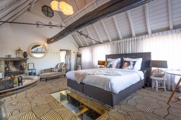 Duiventil suite B&B Kasteel Maurick