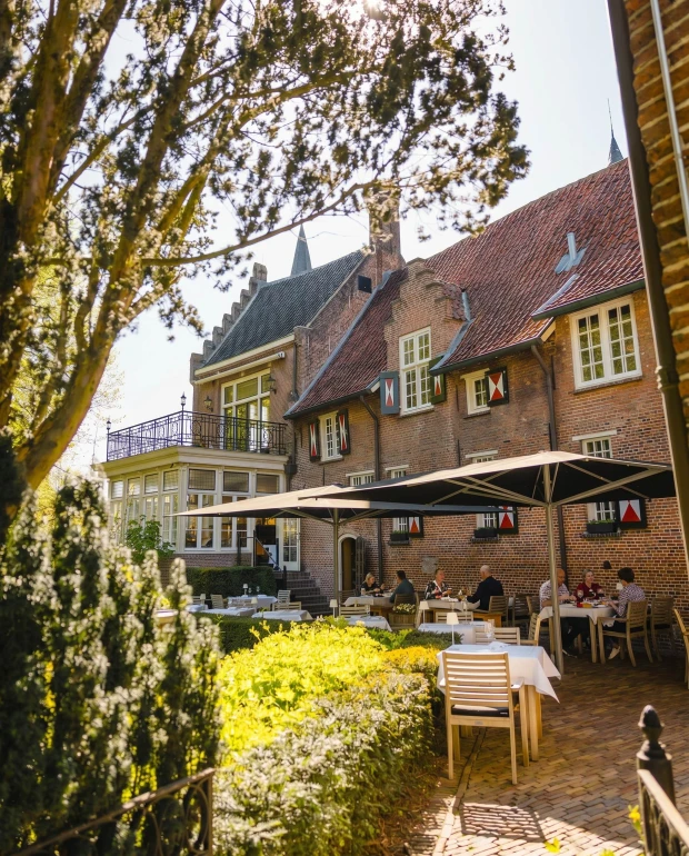 De zomer proef je bij Restaurant Hendrik van Maurick.
