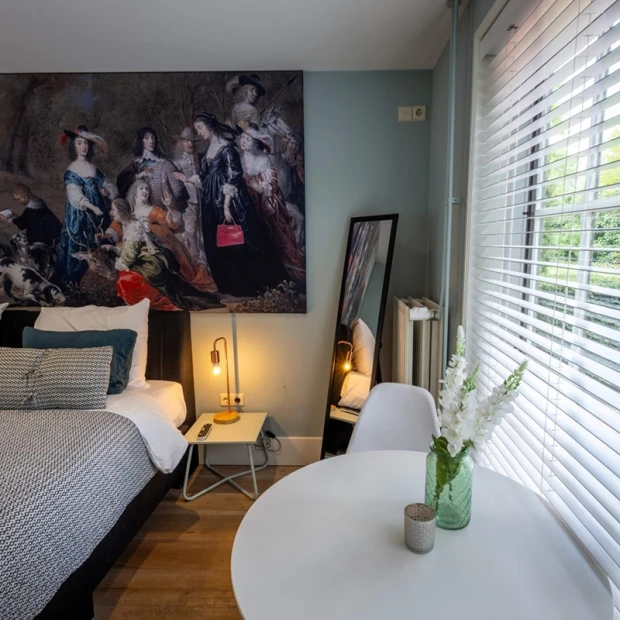 Luxe suite van Kasteel Maurick voor overnachtende gasten