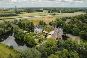 Kasteel Maurick van boven