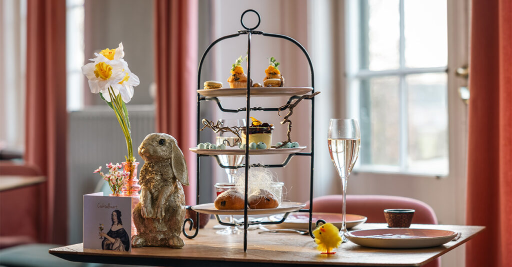 Pasen high tea kasteel maurick